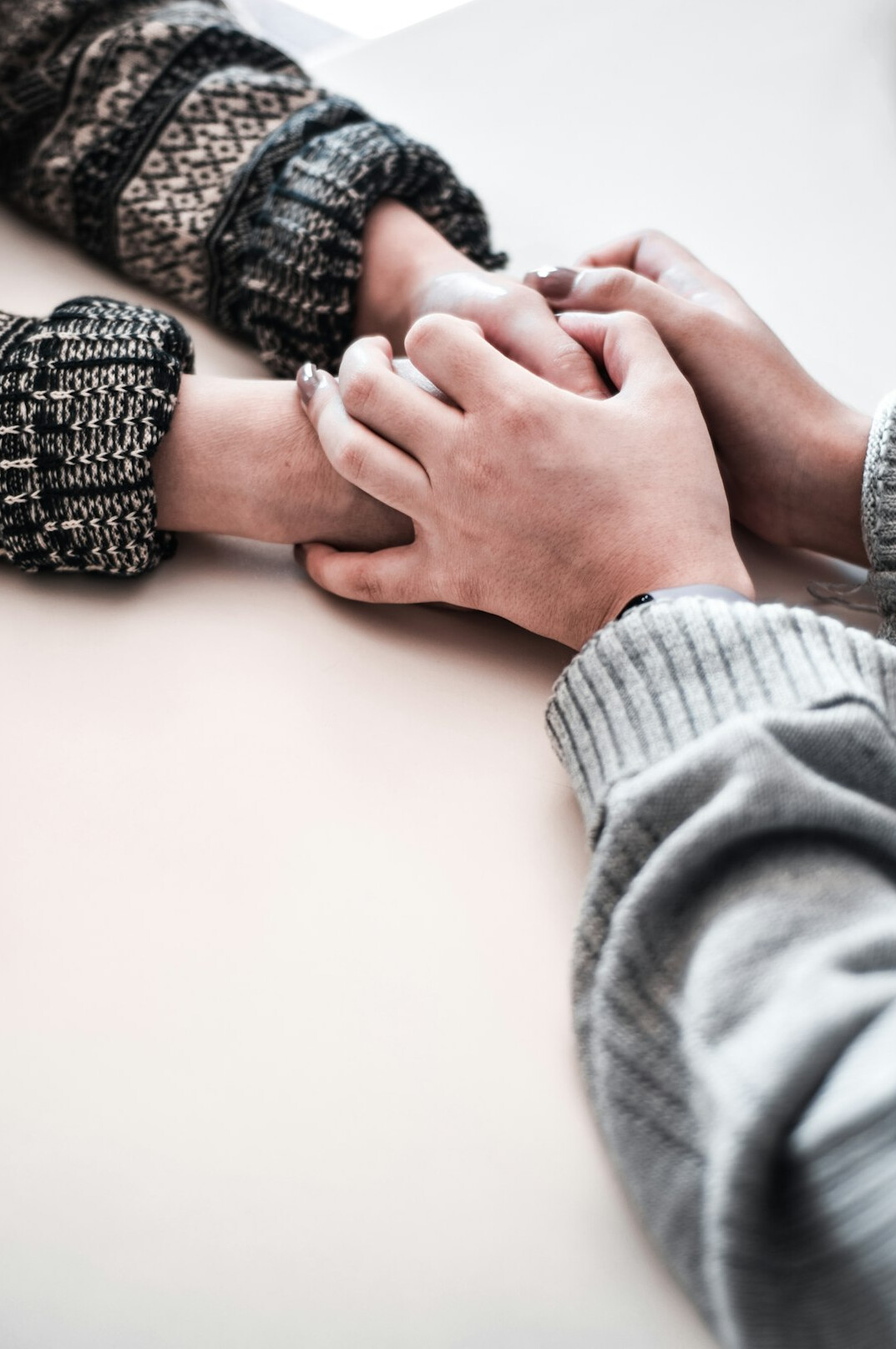 person showing empathy