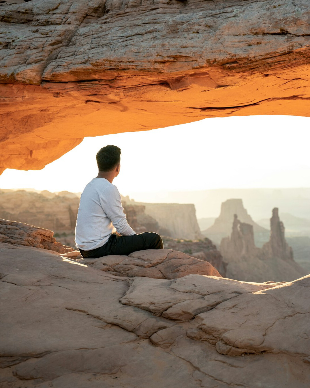 person discovering potential through self knowledge